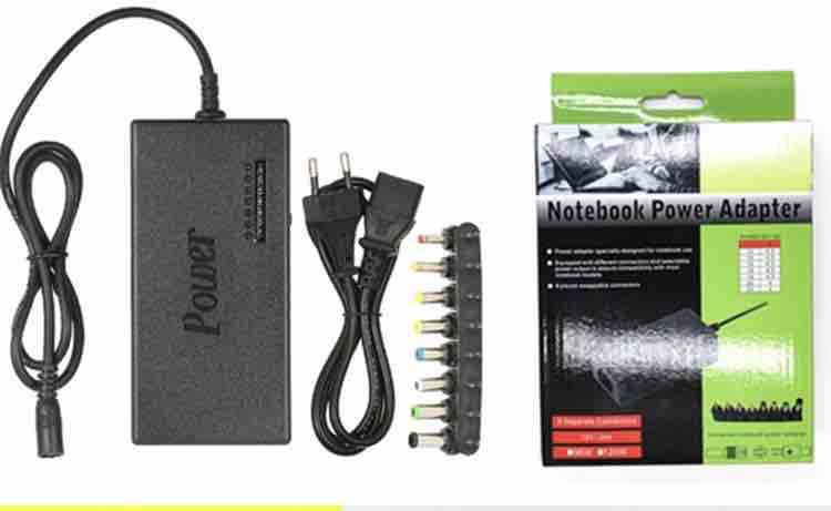 Univerzalni notebook adapter 96W (12–24V) sa zamjenjivim nastavcima