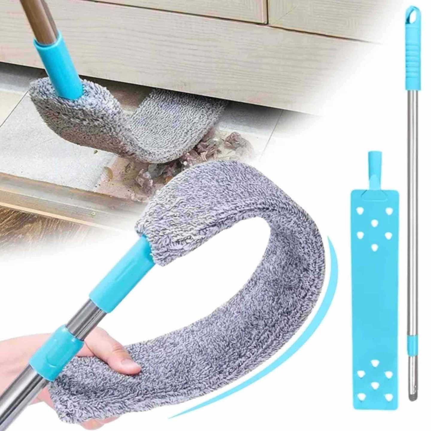 Fleksibilna mikrofiber krpa za čišćenje ispod namještaja s produžnom drškom