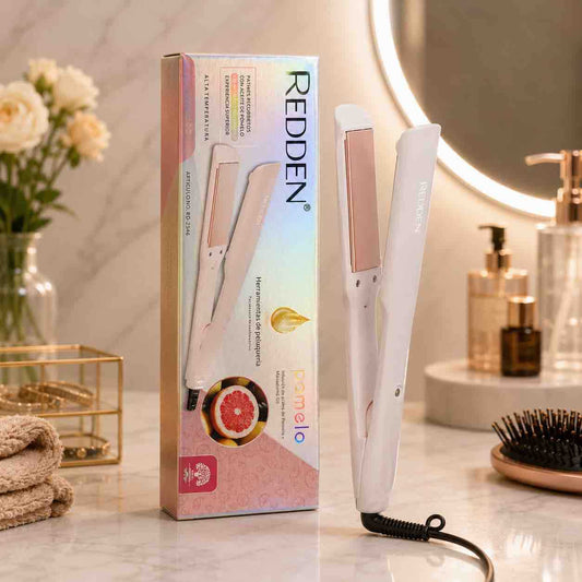 Mini pegla za kosu (flat iron) REDDEN, kompaktna za ravnanje i oblikovanje