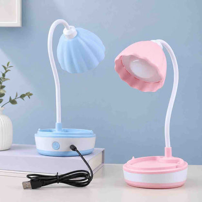 Stona LED lampa sa fleksibilnim grlom i držačem za telefon
