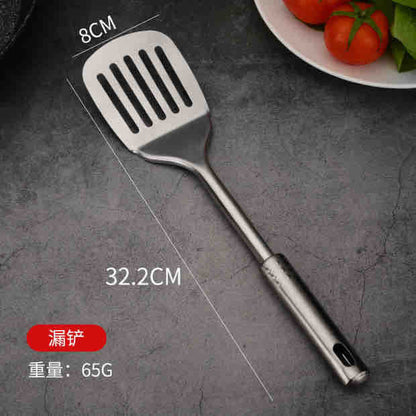 Inox prorezana spatula / okretač za prženje