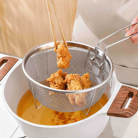 Žičana okrugla korpa za prženje 20 cm