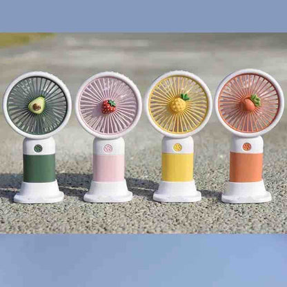 Prijenosni USB mini ventilator (ručni) - pastelne boje