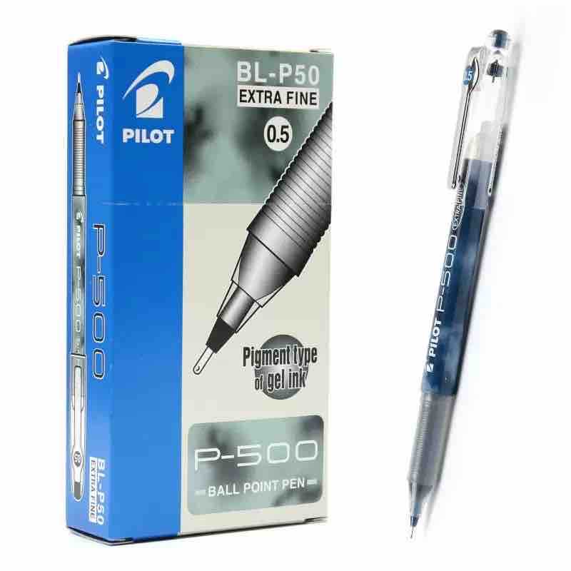Pilot P-500 gel olovke 0.5 mm, pakiranje 12/1 (crne)