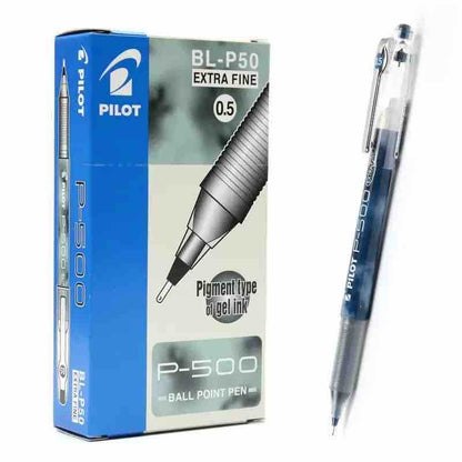 Pilot P-500 gel olovke 0.5 mm, pakiranje 12/1 (crne)