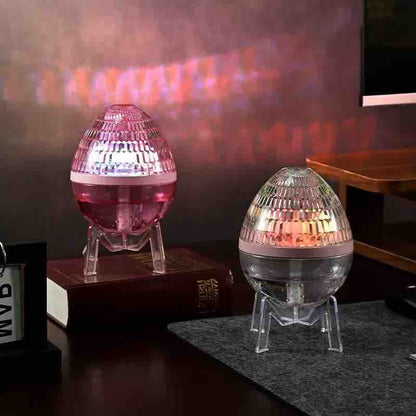 Stoni ultrazvučni ovlaživač zraka i difuzer sa LED svjetlom (kompaktan)