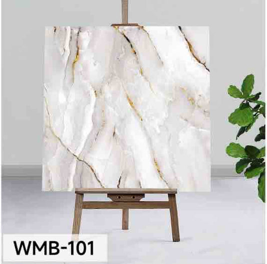 Samoljepiva podna/zidna naljepnica 60x60 cm – bijeli mramor