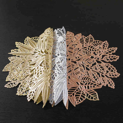 Dekorativni okrugli podmetači za stol 38 cm, paket 12 kom (assorted)