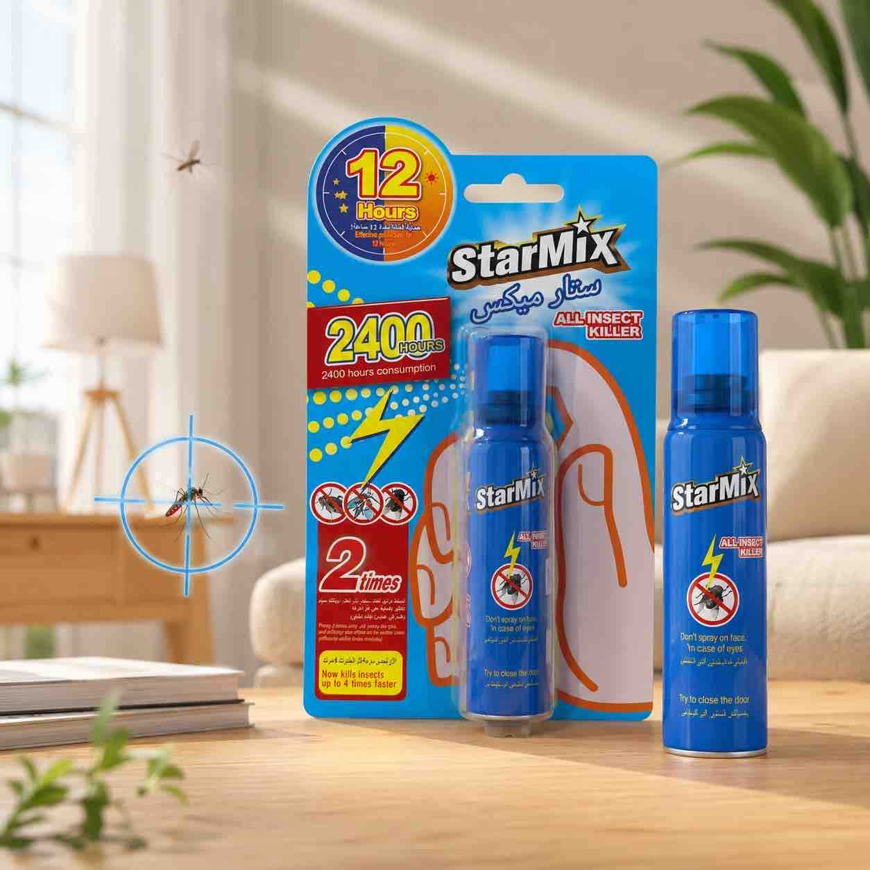 Aerosol sprej protiv komaraca i insekata StarMix