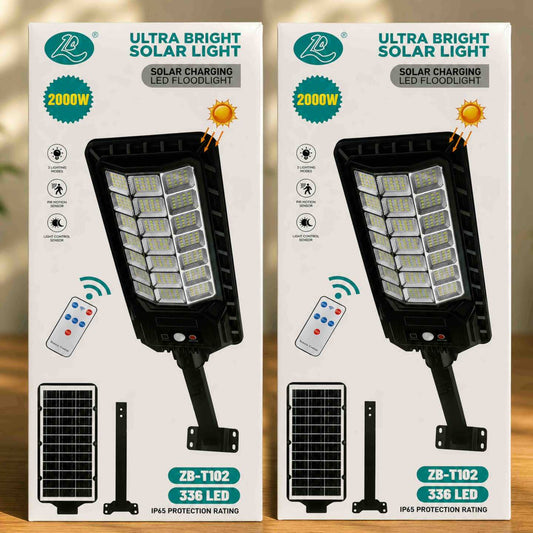 Solarna LED ulična lampa sa solarnim panelom i PIR senzorom