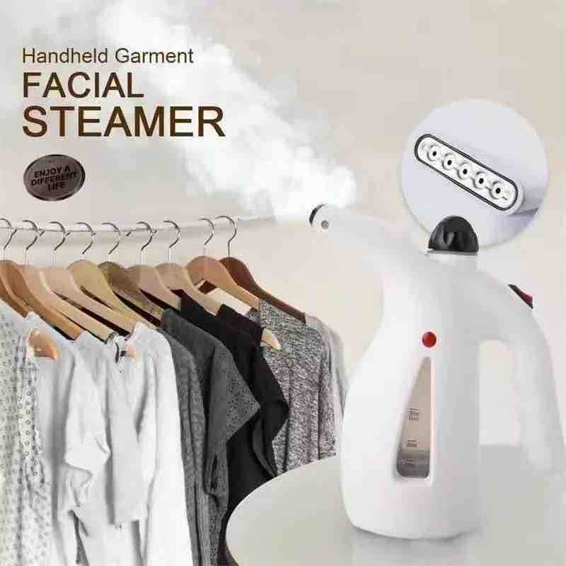 Ručni parni steamer za odjeću sa četkastim nastavkom