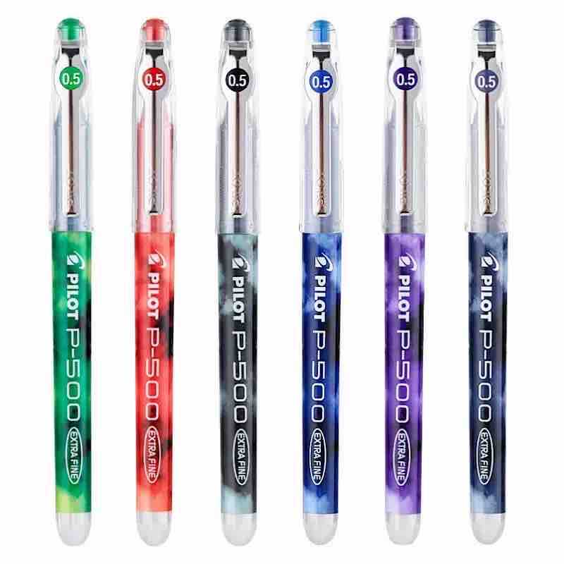 Pilot P-500 gel olovke 0.5 mm, pakiranje 12/1 (crne)