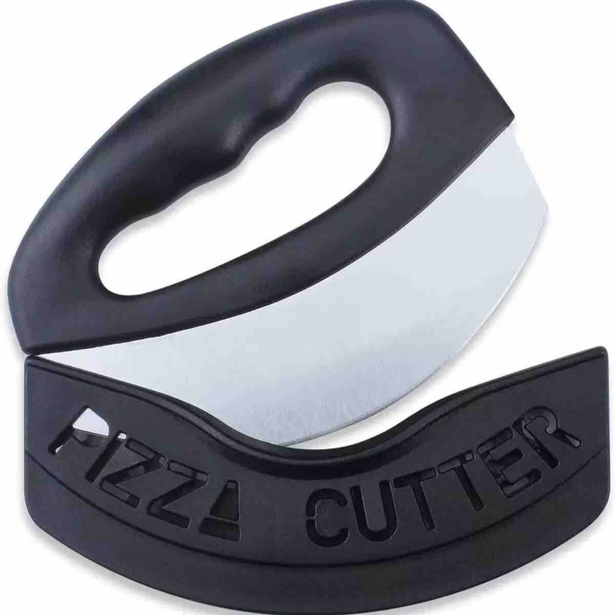 Rocker nož za pizzu s držačem i zaštitnom futrolom