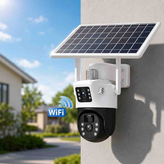 Solarna WiFi PTZ sigurnosna kamera sa solarnim panelom