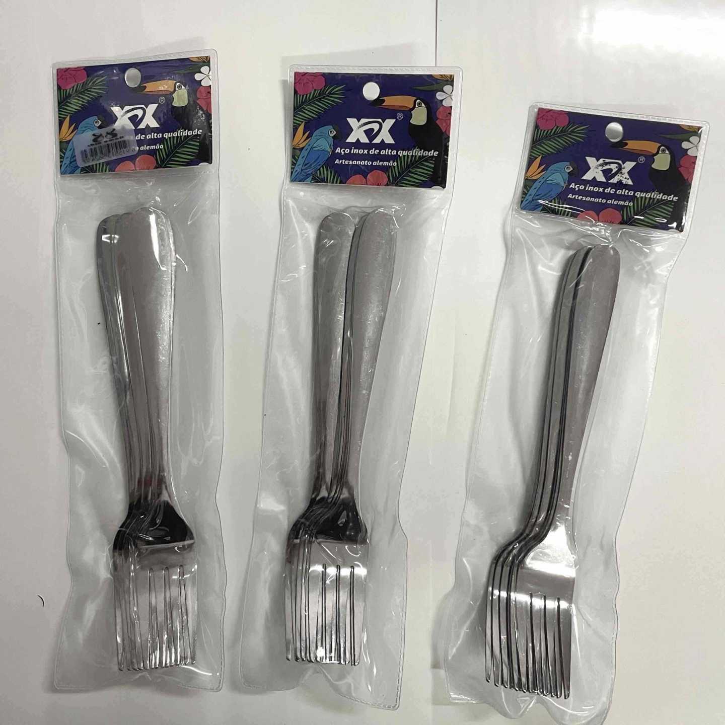 Set vilica od nerđajućeg čelika 21 cm, 6 komada