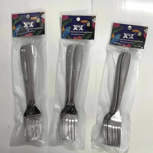 Set vilica od nerđajućeg čelika 21 cm, 6 komada
