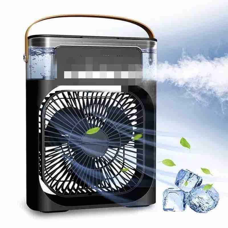 Prijenosni mini ventilator s raspršivačem i rezervoarom za vodu