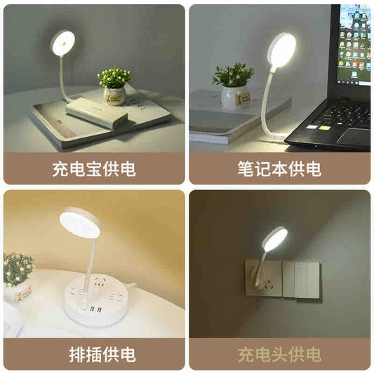 USB LED stolna lampa sa fleksibilnim vratom, glava Ø 7.7 cm