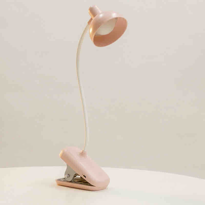 Mini stolna klipsna lampa s fleksibilnim vratom i 3 nivoa osvjetljenja