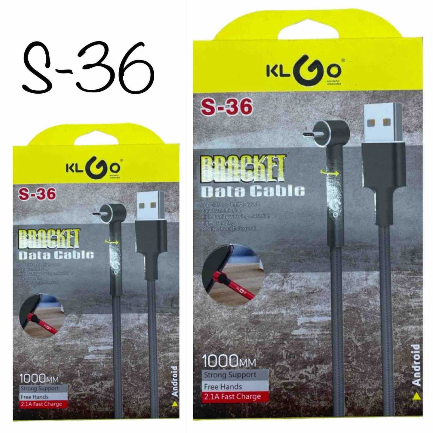 USB-A na Micro-USB kabl S-36 (90 cm), ugaoni konektor