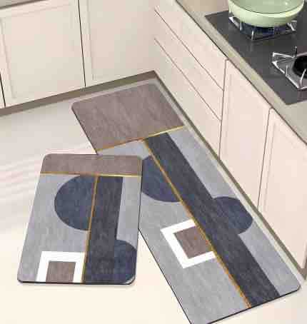 Set kuhinjskih prostirki 2/1 (40x60 cm + 40x120 cm)
