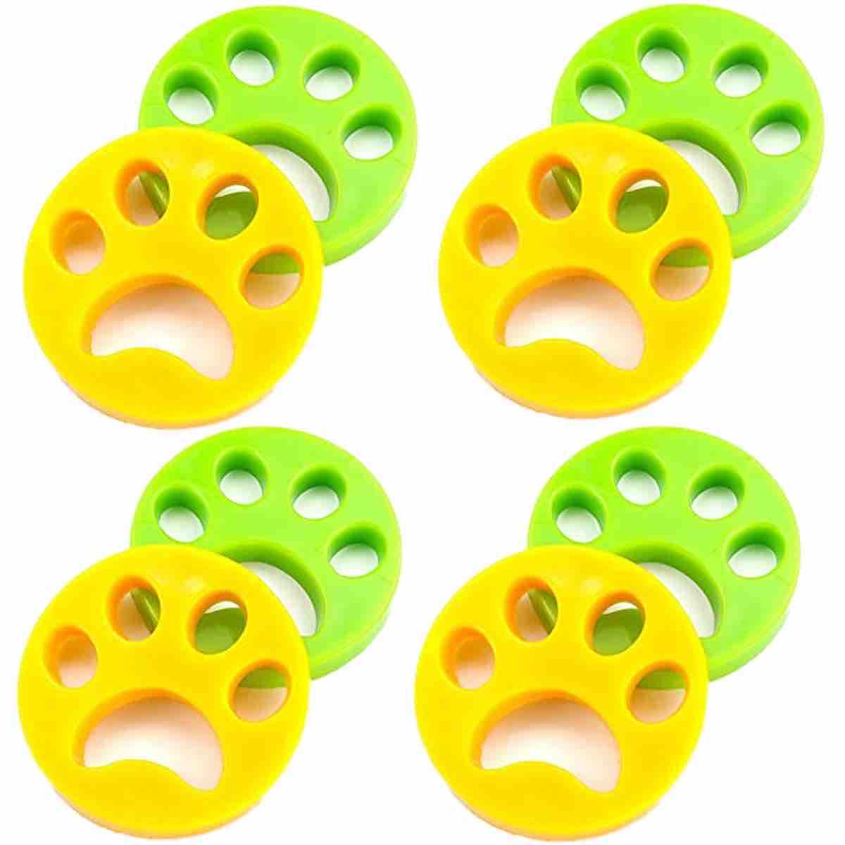Set 4 štitnika za dlačice u mašini za pranje (paw) - uklanja dlake kućnih ljubimaca
